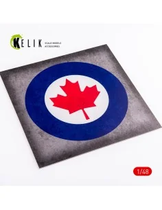 Canada Roundel - Acrylic 3 mm (240 x 240 mm) (190g) (1/72 - 1/48), ... 2