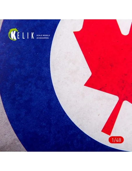 Canada Roundel - Acrylic 3 mm (240 x 240 mm) (190g) (1/72 - 1/48), ...