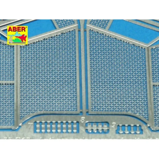 Antigranate screen for KwK 38 Lavete, 1/35 - Aber Models 35G19