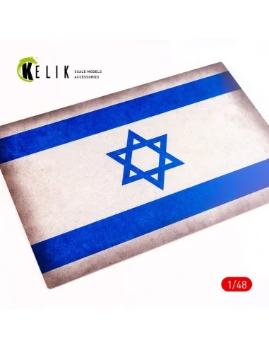 [NO_DESC] Israel Flag - Base - Acrylic 3 mm (410 x 270 mm) (410 g) ...