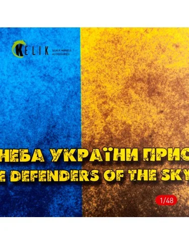 Ukraine Flag - Base - Acrylic 3 mm (410 x 270 mm) (410 g) (1/72 - 1...