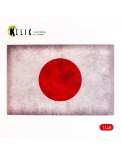 Japan Flag - Base - Acrylic 3 mm (410 x 270 mm) (410 g) (1/72 - 1/3...