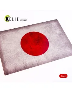 Japan Flag - Base - Acrylic 3 mm (410 x 270 mm) (410 g) (1/72 - 1/3... 2