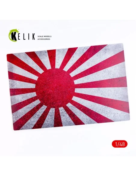 Japan Naval Flag - Base - Acrylic 3 mm (410 x 270 mm) (410 g) (1/72...