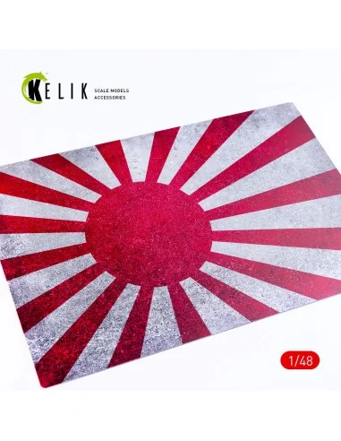 Japan Naval Flag - Base - Acrylic 3 mm (410 x 270 mm) (410 g) (1/72...