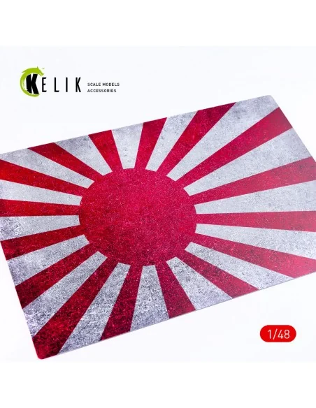 Japan Naval Flag - Base - Acrylic 3 mm (410 x 270 mm) (410 g) (1/72...