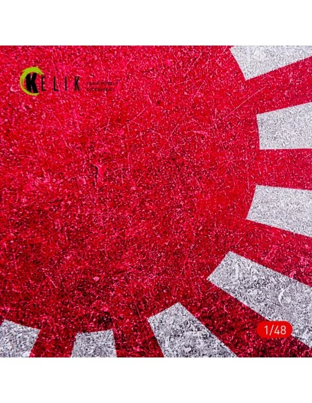 Japan Naval Flag - Base - Acrylic 3 mm (410 x 270 mm) (410 g) (1/72...
