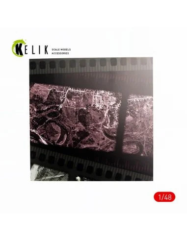 Photoreconnaisance Plane Stand - Base - Acrylic 3 mm (240 x 240 mm)...