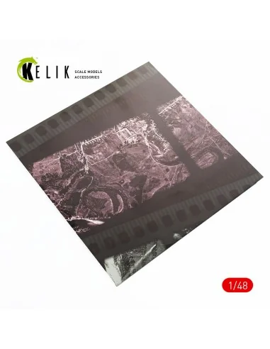 Photoreconnaisance Plane Stand - Base - Acrylic 3 mm (240 x 240 mm)...