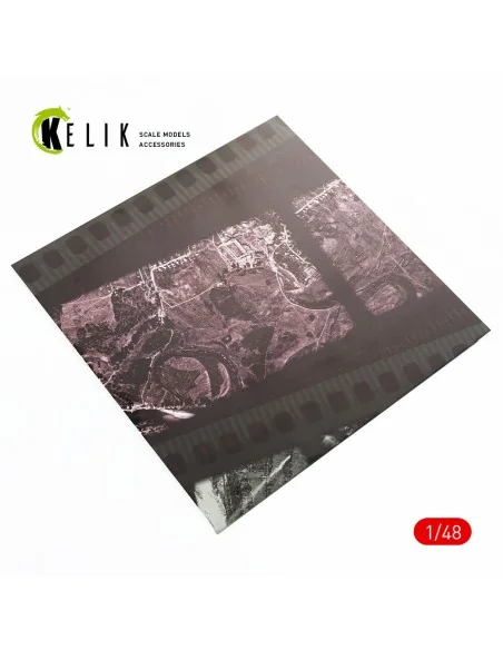 Photoreconnaisance Plane Stand - Base - Acrylic 3 mm (240 x 240 mm)...