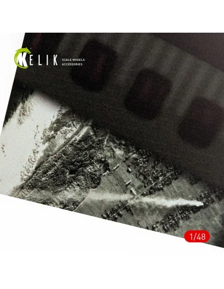 Photoreconnaisance Plane Stand - Base - Acrylic 3 mm (240 x 240 mm)...
