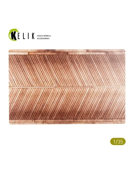 Wooden Bridge (Ostland Bridge 1943) - Base - Acrylic 3 mm (280 x 18...