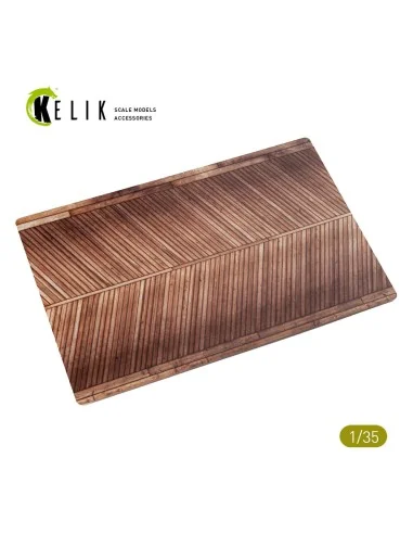 Wooden Bridge (Ostland Bridge 1943) - Base - Acrylic 3 mm (280 x 18...