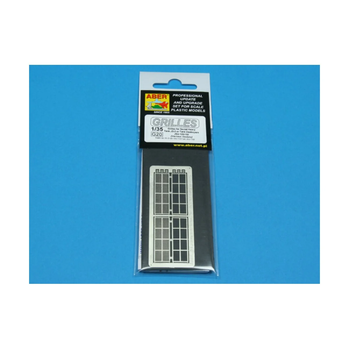 Grilles for JS-2 or JSU-122/152, 1/35 - Aber Models 35G20