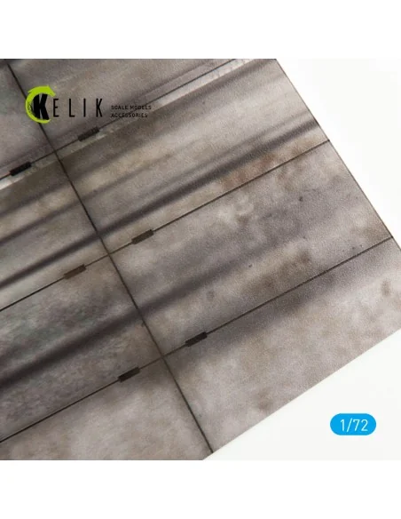 Concrete plates type 1 Base - Acrylic 3 mm (280 x 180 mm) (170 g), ...