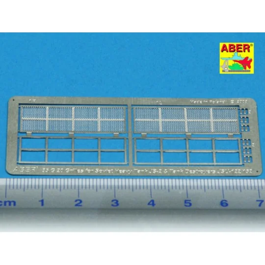 Grilles for JS-2 or JSU-122/152, 1/35 - Aber Models 35G20