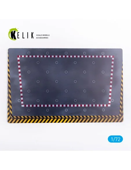Charles de Gaulle lift - Base - Acrylic 3 mm (280 x 180 mm) (170 g)...