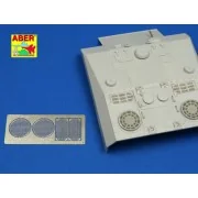 Grilles for German Geschützwagen Tiger für17 cm Kanone, 1/35 - Aber...