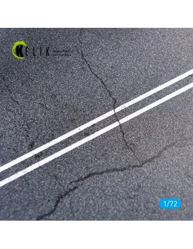 Asphalt road - Base - Acrylic 3 mm (180 x 214 mm) (130 g), 1/72 - K...
