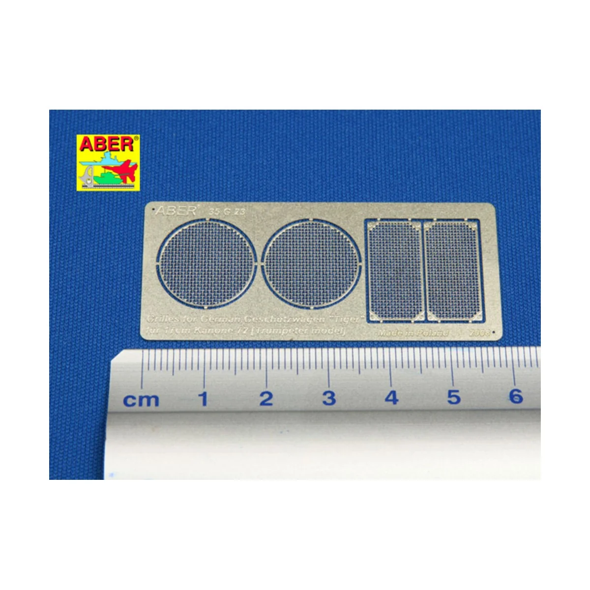 Grilles for German Geschützwagen Tiger für17 cm Kanone, 1/35 - Aber...