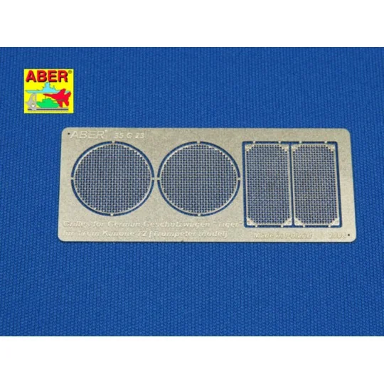 Grilles for German Geschützwagen Tiger für17 cm Kanone, 1/35 - Aber...