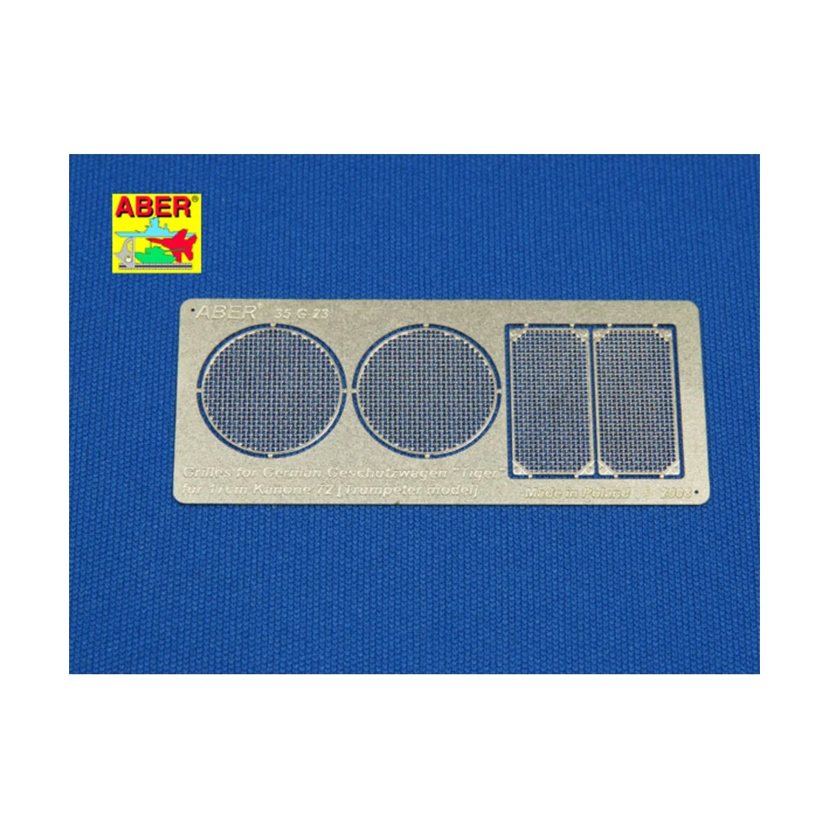 Grilles for German Geschützwagen Tiger für17 cm Kanone, 1/35 - Aber...