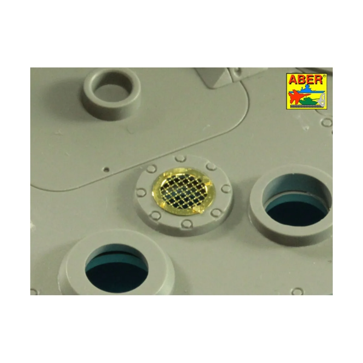 Grilles for Sd.Kfz.186 Jagdtiger - Aber Models 35G25