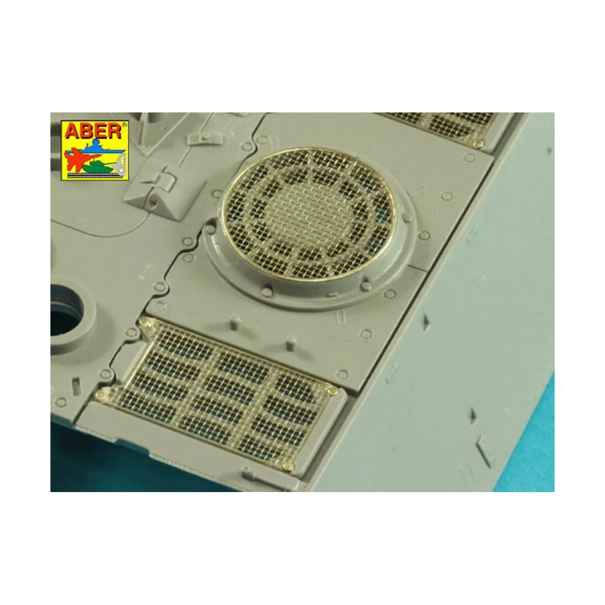 Grilles for Sd.Kfz.186 Jagdtiger, 1/35 - Aber Models 35G25 Grilles for Sd.Kfz.186 Jagdtiger, 1/35 - Aber Models 35G25