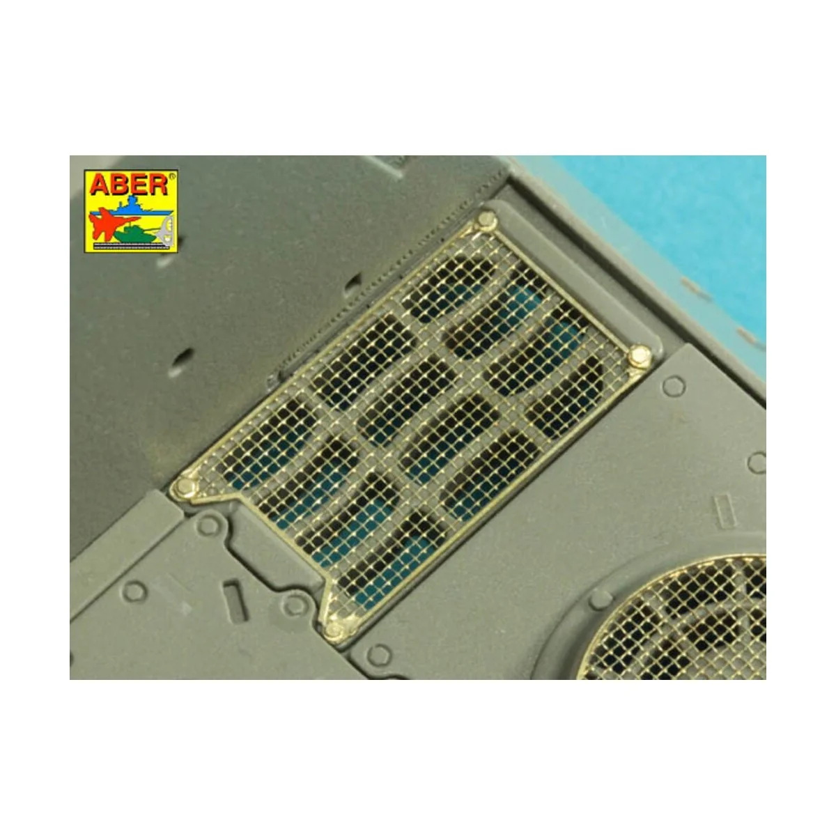 Grilles for Sd.Kfz.186 Jagdtiger - Aber Models 35G25