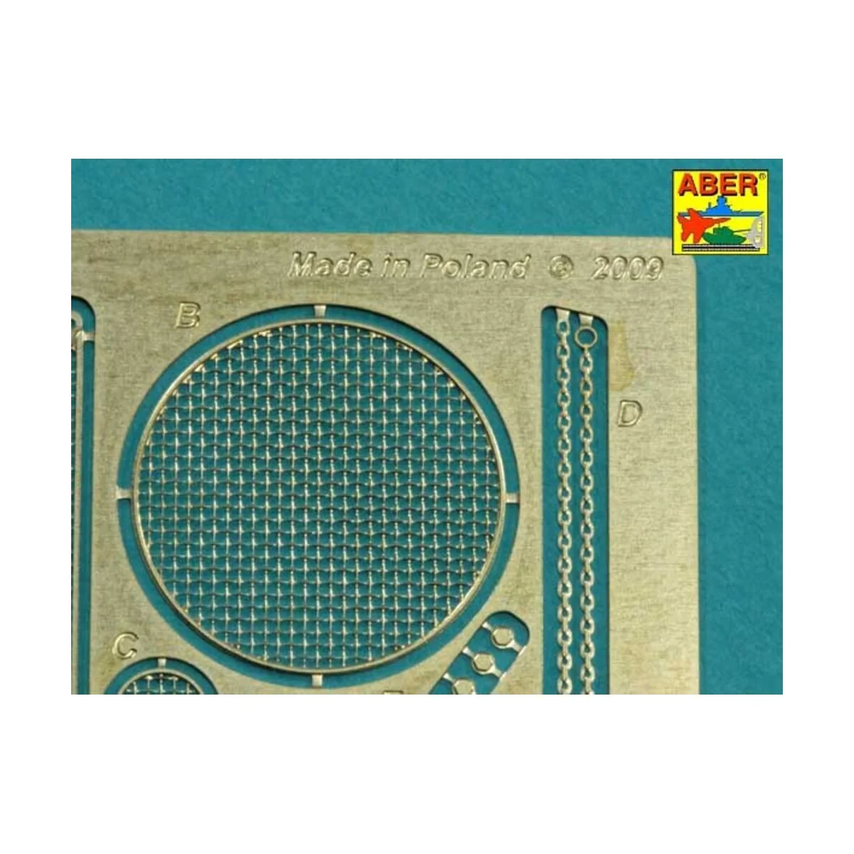 Grilles for Sd.Kfz.186 Jagdtiger - Aber Models 35G25