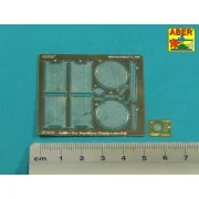Grilles for Sd.Kfz.186 Jagdtiger - Aber Models 35G25