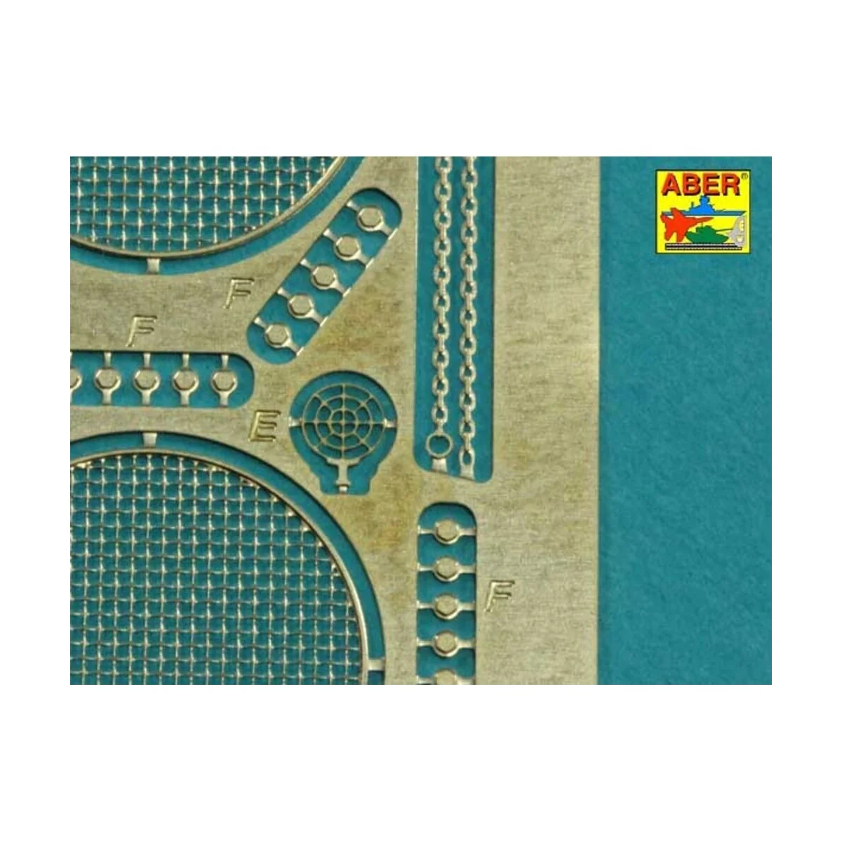 Grilles for Sd.Kfz.186 Jagdtiger, 1/35 - Aber Models 35G25 Grilles for Sd.Kfz.186 Jagdtiger, 1/35 - Aber Models 35G25