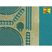 Grilles for Sd.Kfz.186 Jagdtiger - Aber Models 35G25