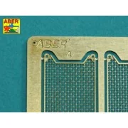 Grilles for Sd.Kfz.186 Jagdtiger, 1/35 - Aber Models 35G25 Grilles for Sd.Kfz.186 Jagdtiger, 1/35 - Aber Models 35G25