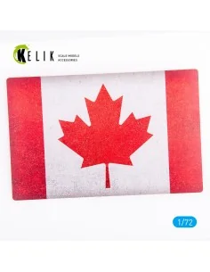 Canada Flag - Base - Acrylic 3 mm (280 x 180 mm) (170 g), 1/72 - Ke...