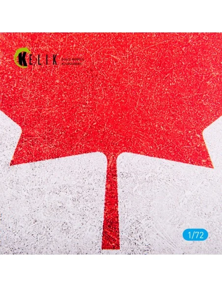 Canada Flag - Base - Acrylic 3 mm (280 x 180 mm) (170 g), 1/72 - Ke...
