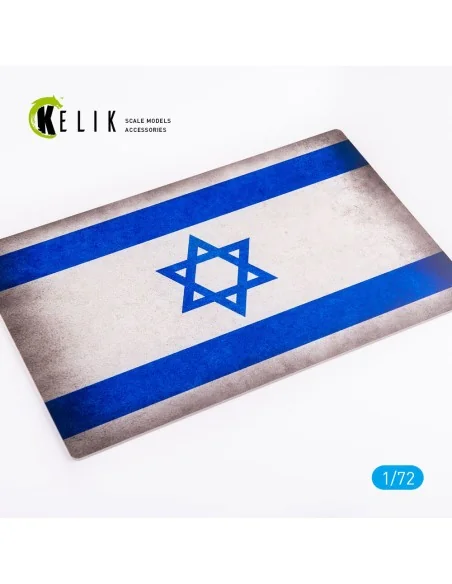 [NO_DESC] Israel Flag - Base - Acrylic 3 mm (280 x 180 mm) (170 g),...