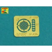Grilles for Sd.Kfz.186 Jagdtiger, 1/35 - Aber Models 35G25 Grilles for Sd.Kfz.186 Jagdtiger, 1/35 - Aber Models 35G25
