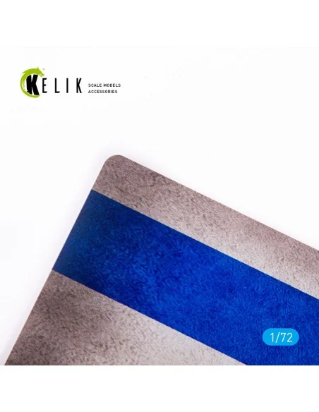 Israel Flag - Base - Acrylic 3 mm (280 x 180 mm) (170 g), 1/72 - Ke...
