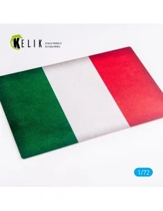 Italy Flag - Base - Acrylic 3 mm (280 x 180 mm) (170 g), 1/72 - Kel... 2