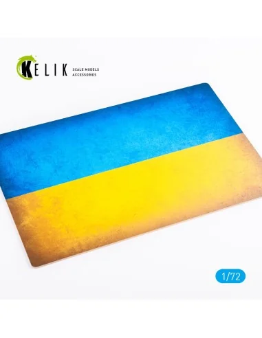 [NO_DESC] Ukraine Flag - Base - Acrylic 3 mm (280 x 180 mm) (170 g)...