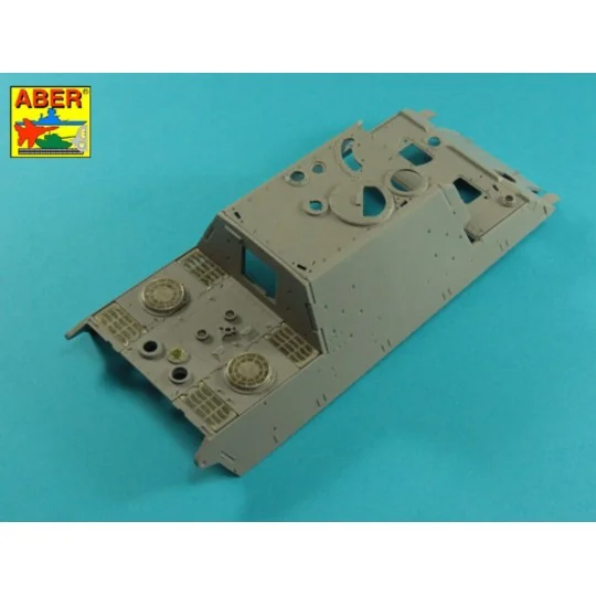 Grilles for Sd.Kfz.186 Jagdtiger - Aber Models 35G25