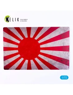 Japan Naval Flag - Base - Acrylic 3 mm (280 x 180 mm) (170 g), 1/72...