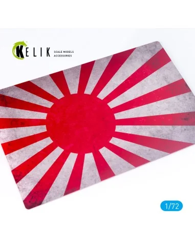 Japan Naval Flag - Base - Acrylic 3 mm (280 x 180 mm) (170 g), 1/72...
