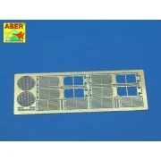 Grilles for E-75/50, 1/35 - Aber Models 35G26