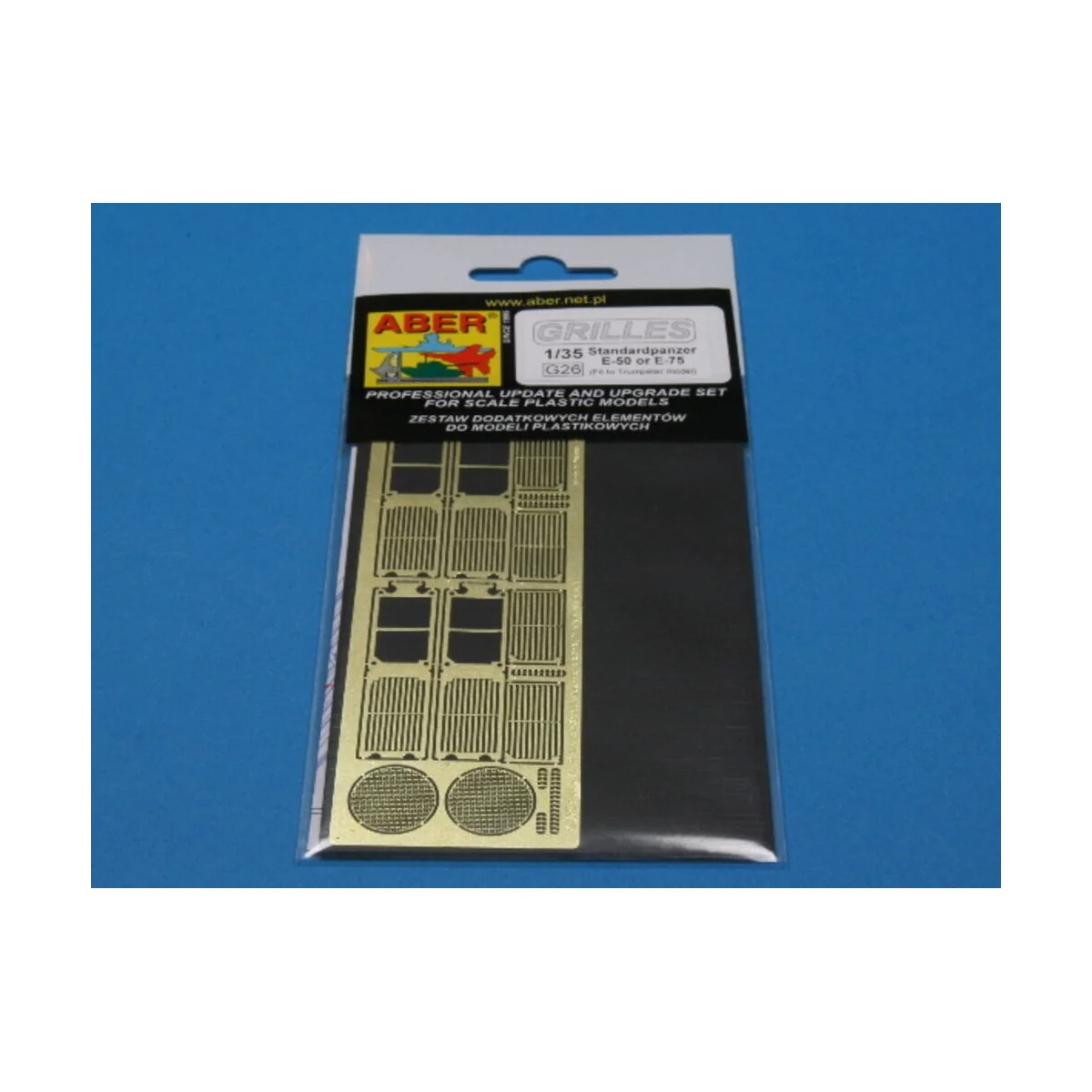Grilles for E-75/50, 1/35 - Aber Models 35G26