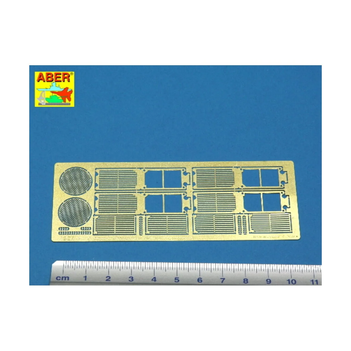 Grilles for E-75/50, 1/35 - Aber Models 35G26