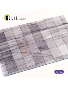 Civil Concrete runway Base - Acrylic 3 mm (280 x 180 mm) (170 g), 1...