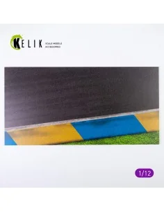 Asphalt road Moto race track type 1 Base - Acrylic 3 mm (180 x 357 ... 2