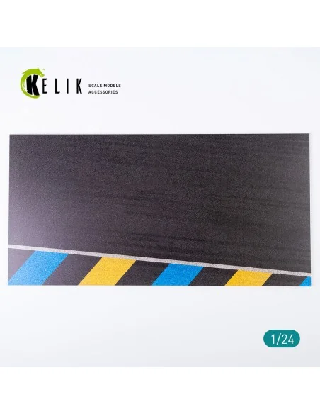 Asphalt road 24 Hours of Le Mans type 2 Base - Acrylic 3 mm (180 x ...